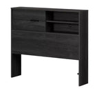 HomeStock Laminated Particleboard Twin Kids Headboard with Storage