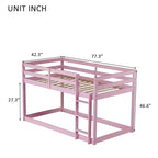 Lit superposé en bois massif, avec échelle, plates-formes supérieure et inférieure dotées de lattes renforcées Roses