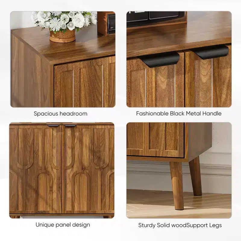 Meuble de rangement pour trombones avec 2 portes, tablette ajustable – 31,50 po