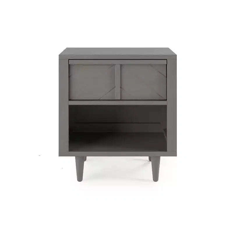 Table de chevet à 1 tiroir Child Craft pour chambre de bébé ou d'enfant, grand tiroir de rangement, fabriquée en pin robuste, non toxique, finition sécuritaire pour bébé