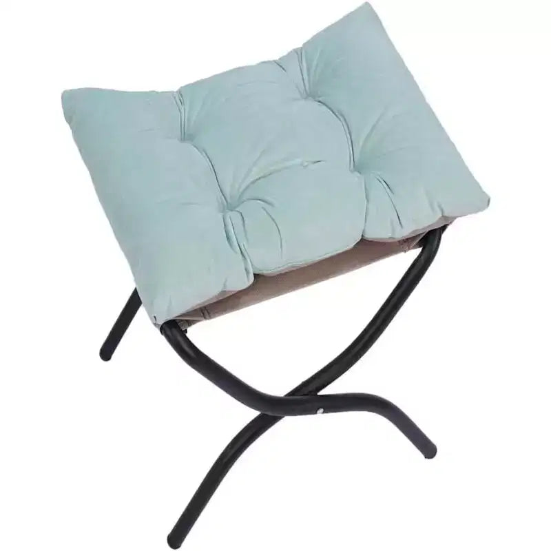 Fauteuil de relaxation COZONY avec pouf, chaise d'appoint moderne avec repose-pieds et poche latérale pour salon, chambre, dortoir, bureau