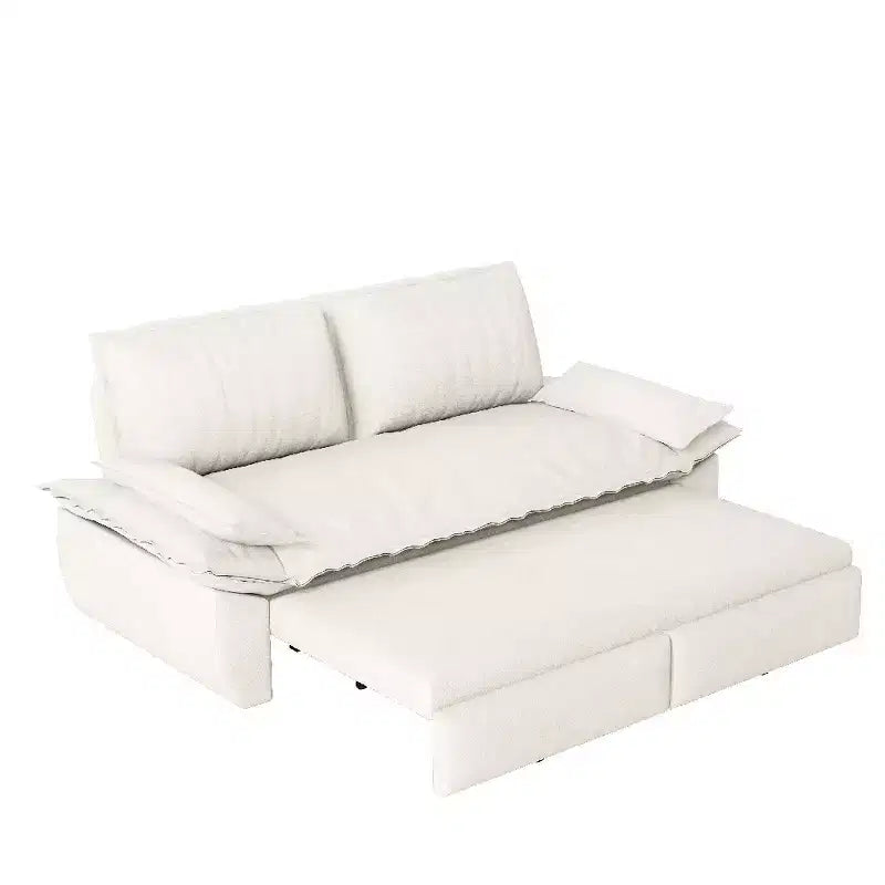 Canapé-lit queen en velours 3 en 1, canapé convertible