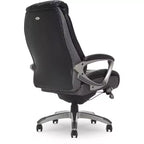 Fauteuil de bureau Works Executive avec technologie Smart Layers Opportunity Gray : Cuir reconstitué ergonomique, hauteur réglable, capacité de 125 kg