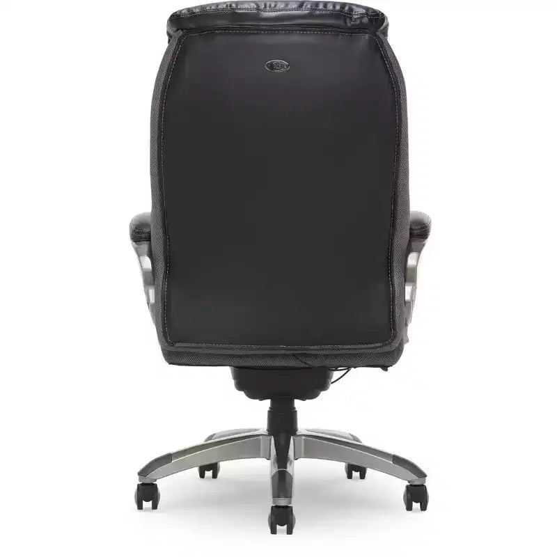 Fauteuil de bureau Works Executive avec technologie Smart Layers Opportunity Gray : Cuir reconstitué ergonomique, hauteur réglable, capacité de 125 kg
