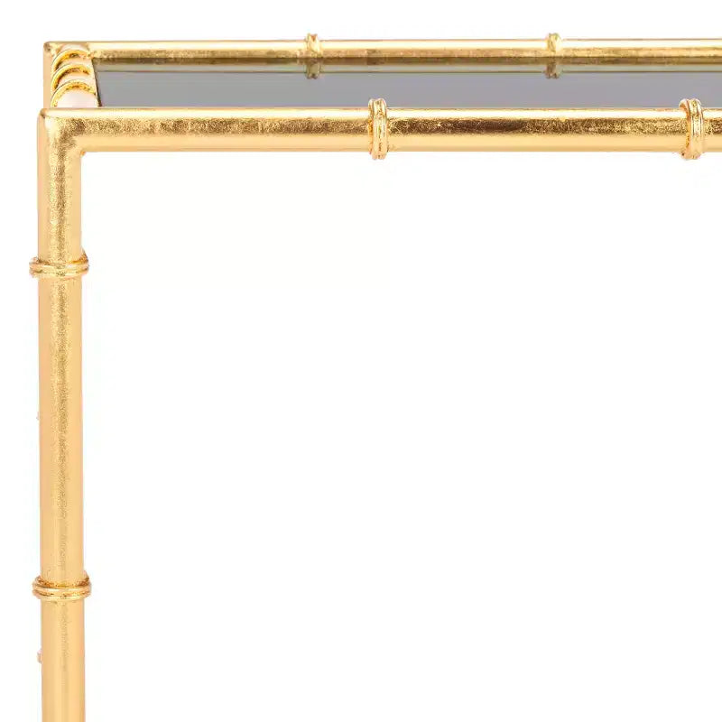 Table d'appoint - FOX2513 - Or/Verre