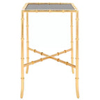 Table d'appoint - FOX2513 - Or/Verre