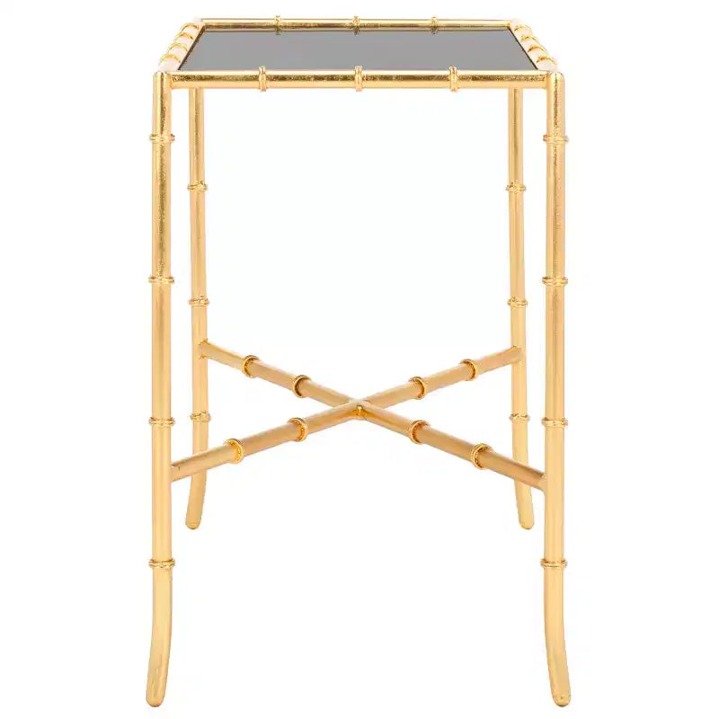Table d'appoint - FOX2513 - Or/Verre